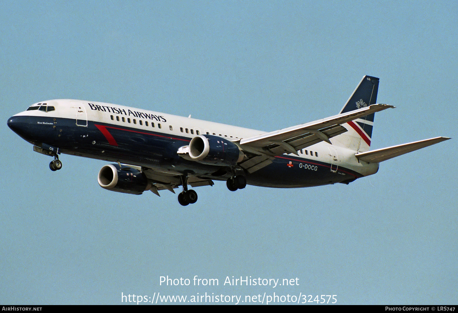 Aircraft Photo of G-DOCG | Boeing 737-436 | British Airways | AirHistory.net #324575