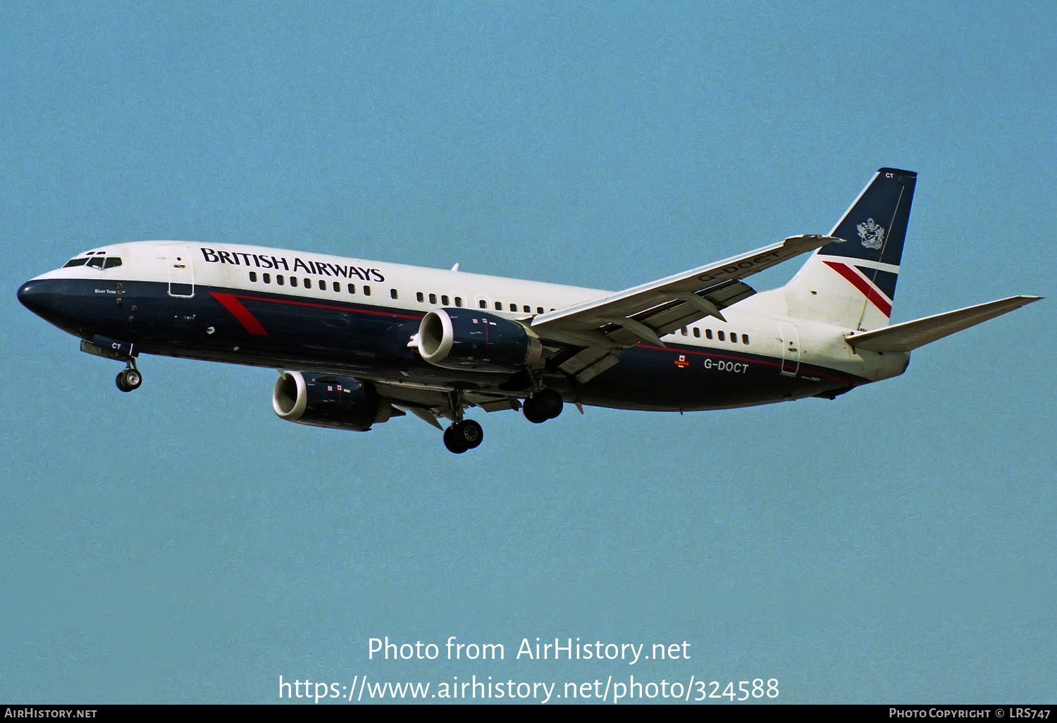 Aircraft Photo of G-DOCT | Boeing 737-436 | British Airways | AirHistory.net #324588