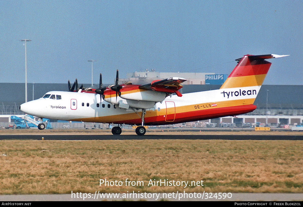 Aircraft Photo of OE-LLS | De Havilland Canada DHC-7-102 Dash 7 | Tyrolean Airways | AirHistory.net #324590