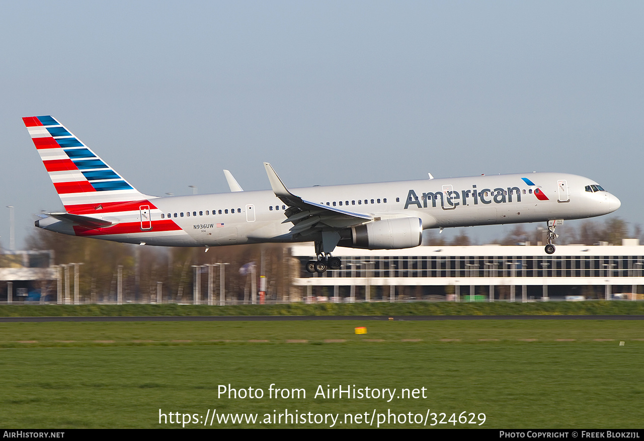 Aircraft Photo of N936UW | Boeing 757-2B7 | American Airlines | AirHistory.net #324629