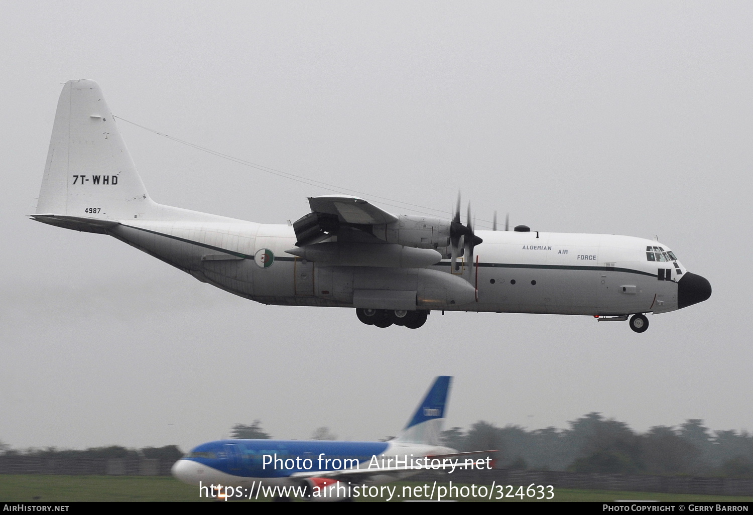 Aircraft Photo of 7T-WHD / 4987 | Lockheed C-130H-30 Hercules (L-382) | Algeria - Air Force | AirHistory.net #324633