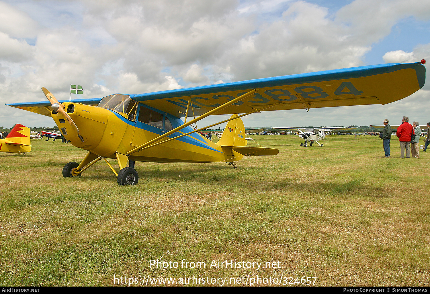 Aircraft Photo of N33884 / NC33884 | Aeronca 65CA Super Chief | AirHistory.net #324657