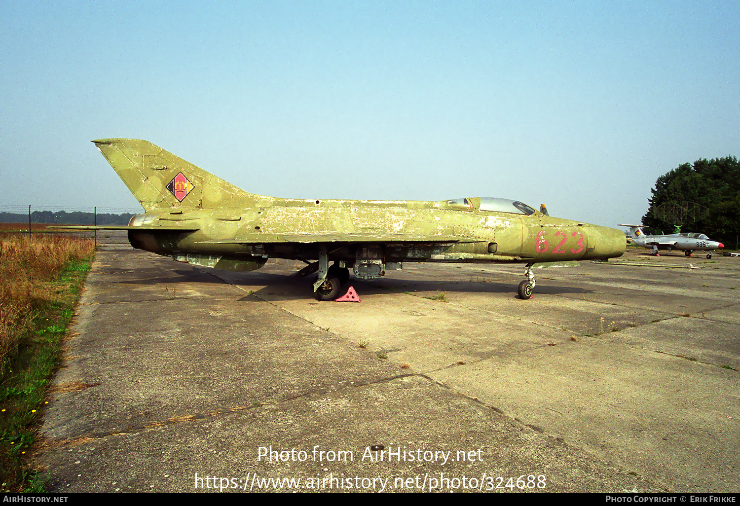 Aircraft Photo of 623 | Mikoyan-Gurevich MiG-21F-13 | East Germany - Air Force | AirHistory.net #324688