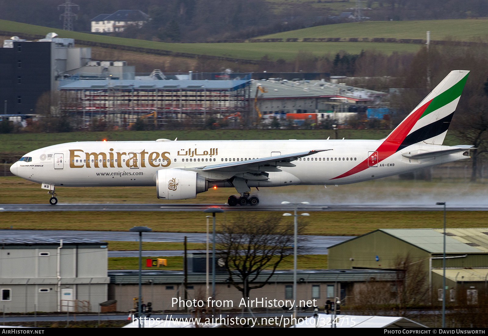 Aircraft Photo of A6-EWB | Boeing 777-21H/LR | Emirates | AirHistory.net #324715