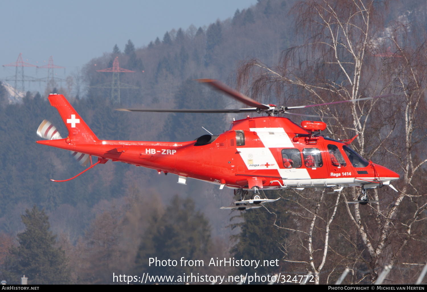 Aircraft Photo of HB-ZRP | AgustaWestland AW-109SP Da Vinci | REGA - Swiss Air Ambulance | AirHistory.net #324772