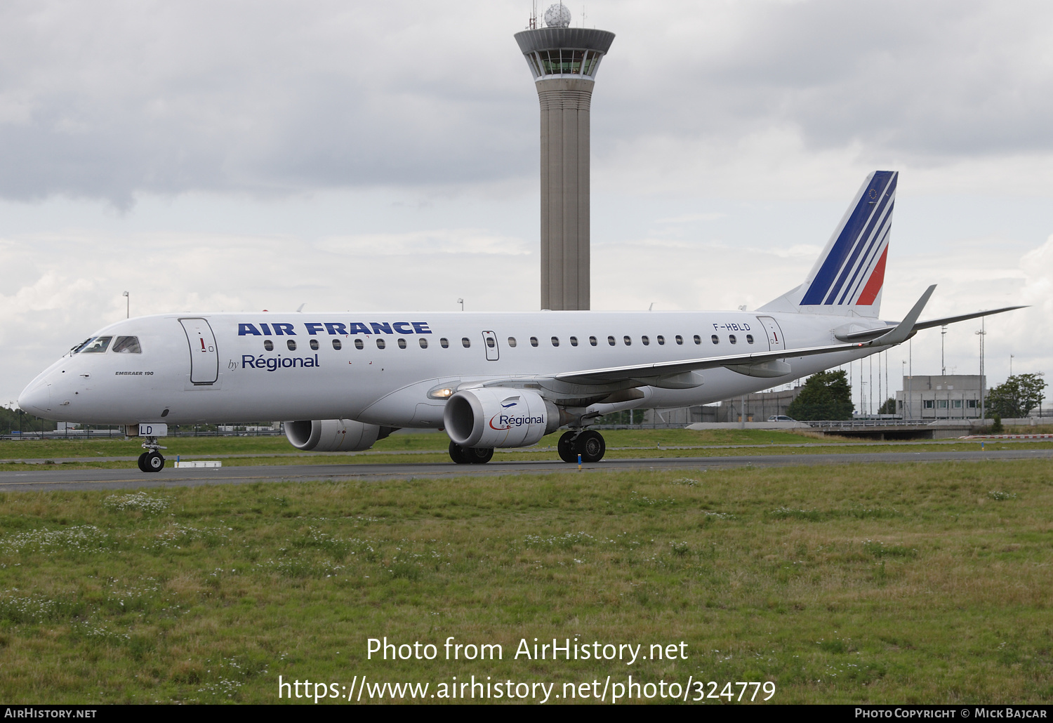 Aircraft Photo of F-HBLD | Embraer 190LR (ERJ-190-100LR) | Air France | AirHistory.net #324779