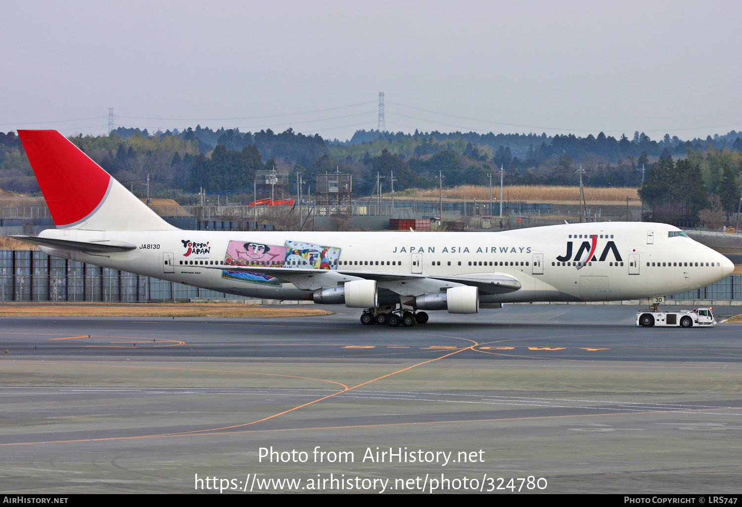 Aircraft Photo of JA8130 | Boeing 747-246B | Japan Asia Airways - JAA | AirHistory.net #324780