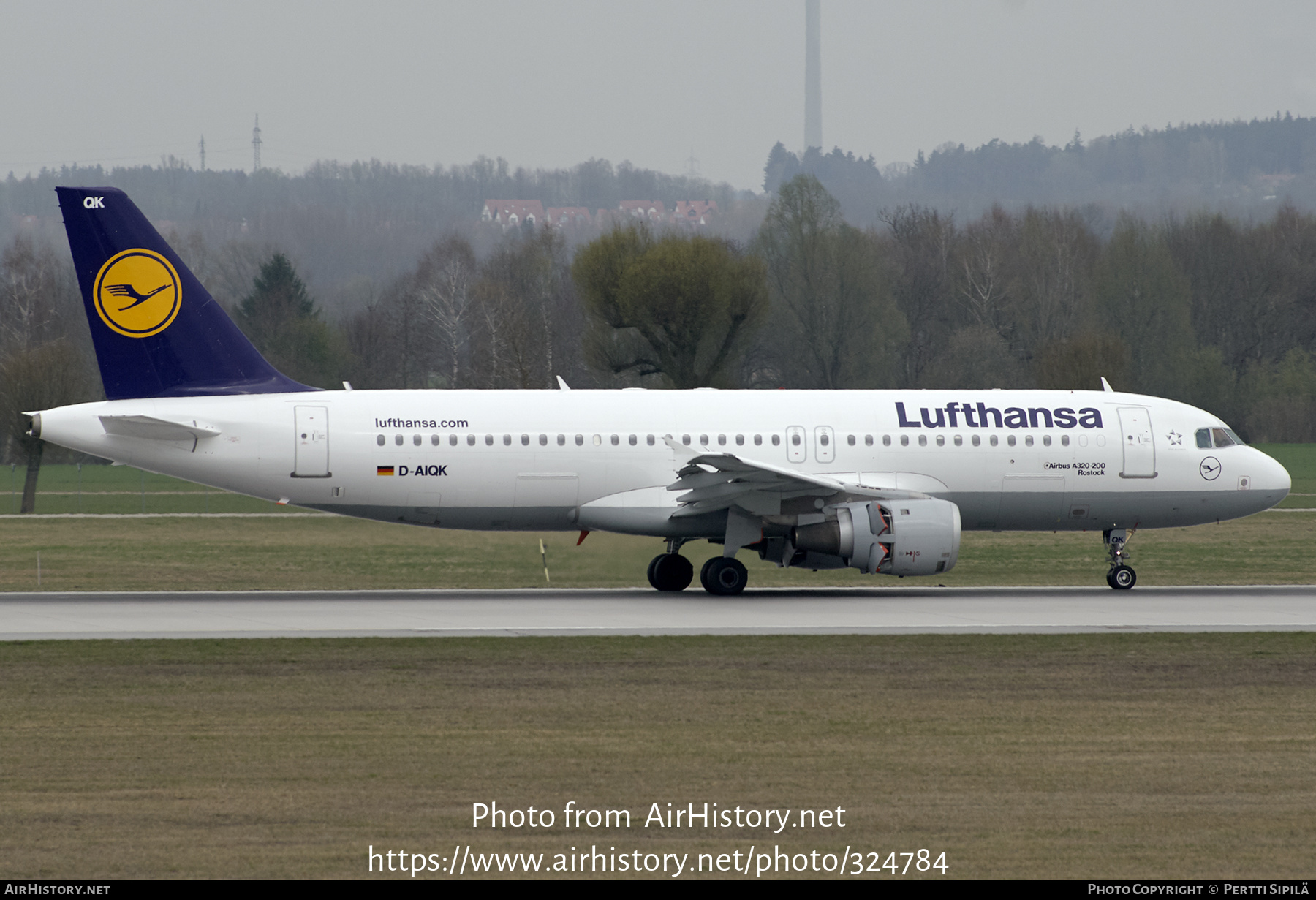 Aircraft Photo of D-AIQK | Airbus A320-211 | Lufthansa | AirHistory.net #324784