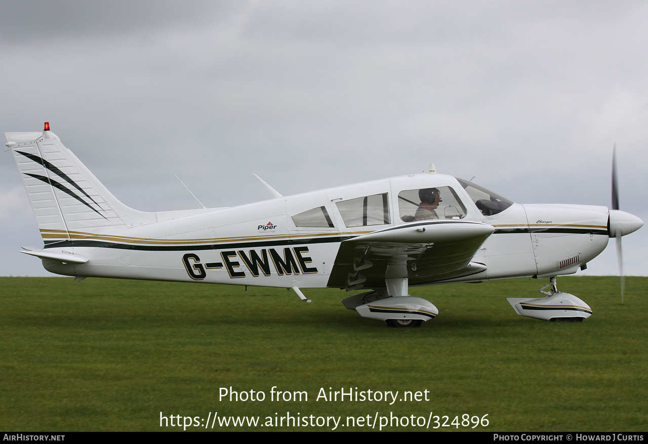 Aircraft Photo of G-EWME | Piper PA-28-235 Cherokee Charger | AirHistory.net #324896