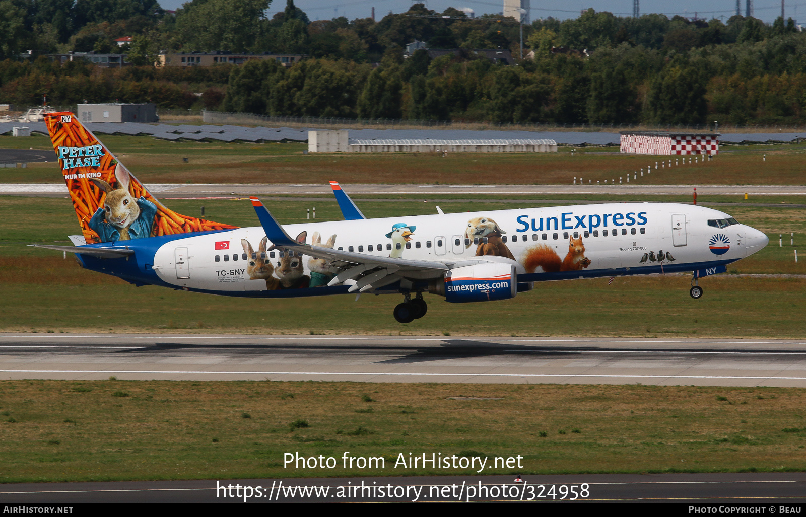 Aircraft Photo of TC-SNY | Boeing 737-8K5 | SunExpress | AirHistory.net #324958