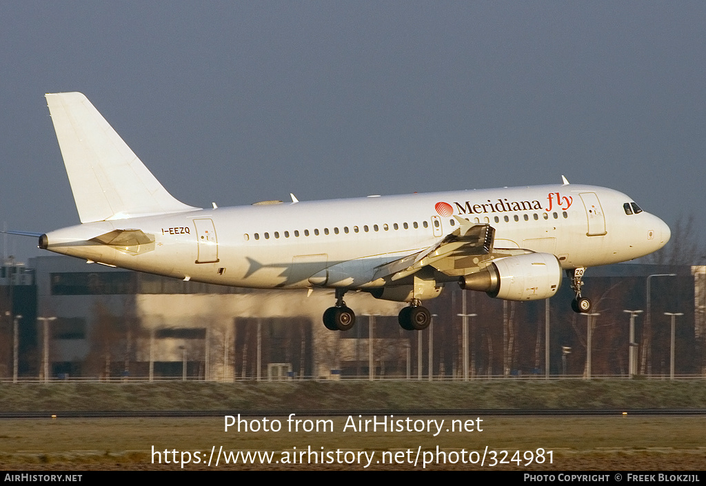 Aircraft Photo of I-EEZQ | Airbus A319-112 | Meridiana Fly | AirHistory.net #324981