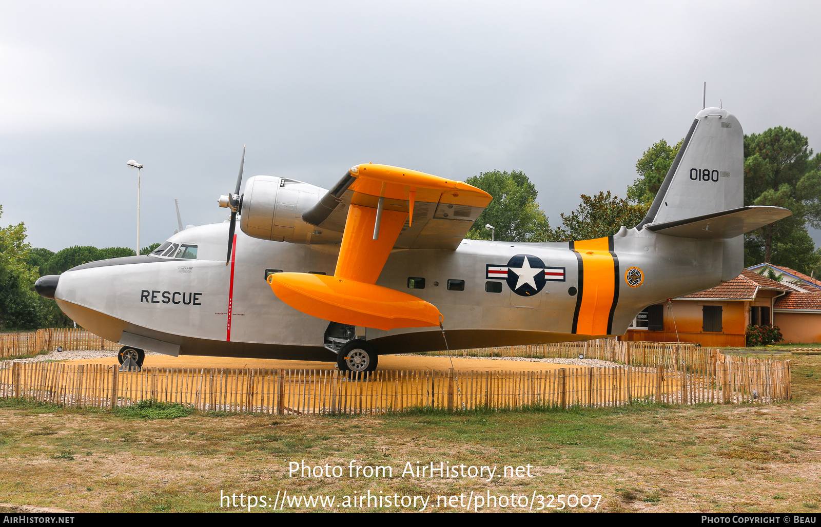 Aircraft Photo of 50-180 / 0180 | Grumman HU-16A Albatross | USA - Air Force | AirHistory.net #325007