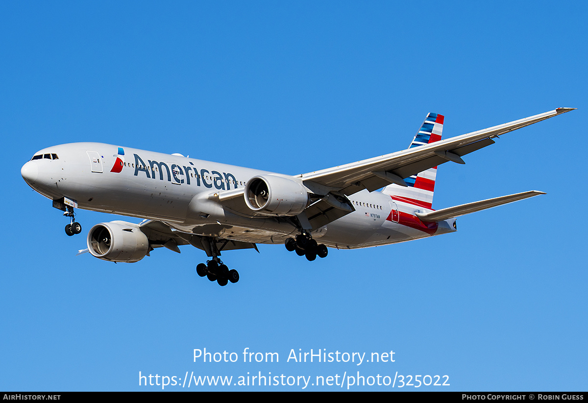 Aircraft Photo of N797AN | Boeing 777-223/ER | American Airlines | AirHistory.net #325022