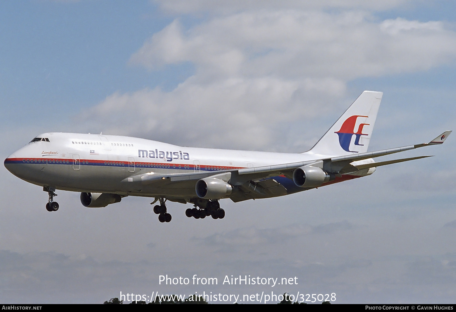 Aircraft Photo of 9M-MPH | Boeing 747-4H6 | Malaysia Airlines | AirHistory.net #325028