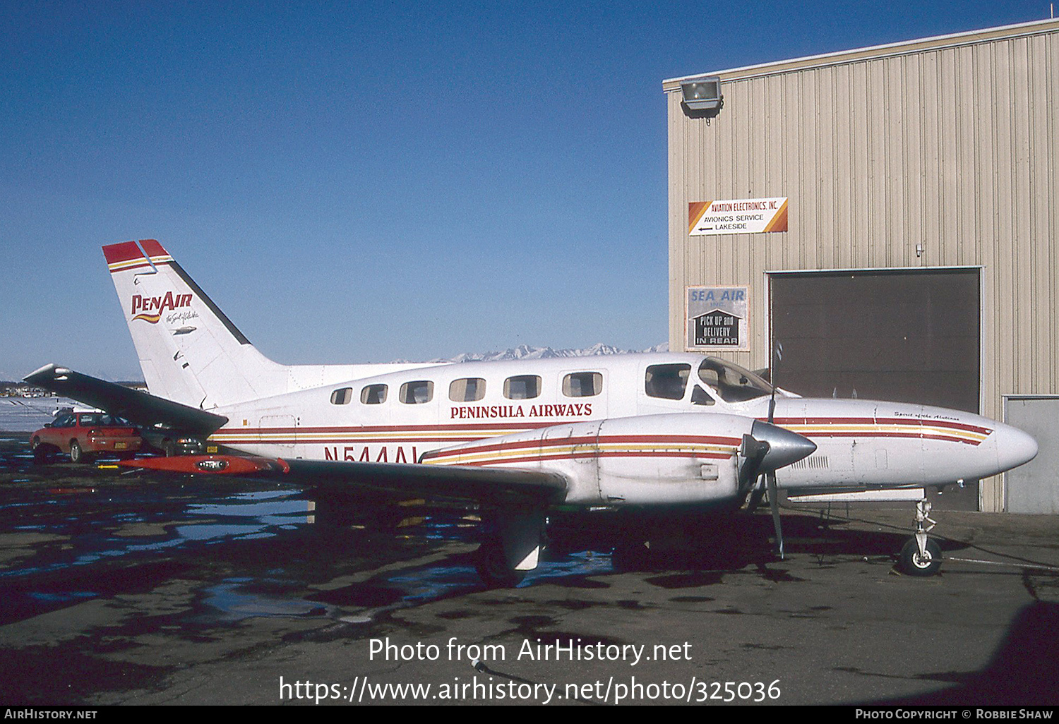 Aircraft Photo of N544AL | Cessna 441 Conquest | Peninsula Airways - PenAir | AirHistory.net #325036