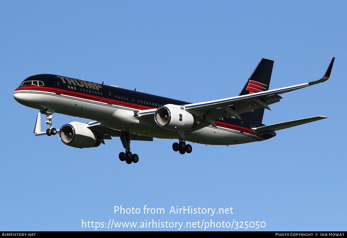 Aircraft Photo of N757AF | Boeing 757-2J4 | Trump | AirHistory.net #325050