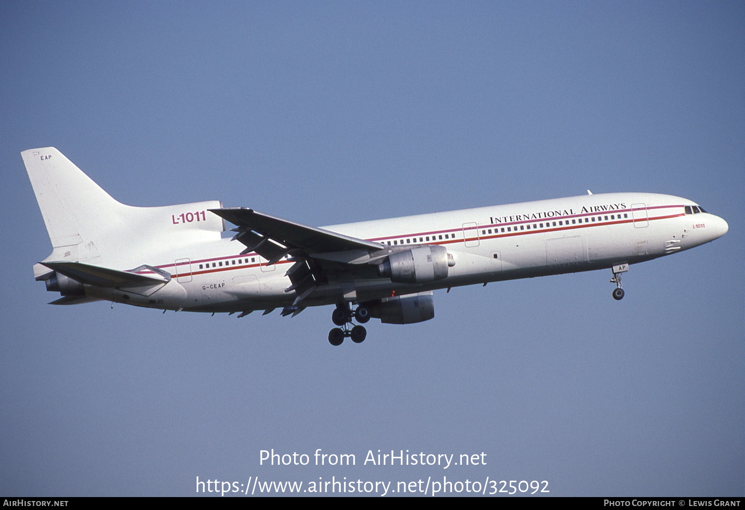 Aircraft Photo of G-CEAP | Lockheed L-1011-385-1 TriStar 50 | International Airways | AirHistory.net #325092