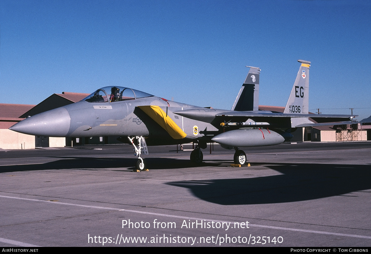 Aircraft Photo of 79-0036 | McDonnell Douglas F-15C Eagle | USA - Air Force | AirHistory.net #325140