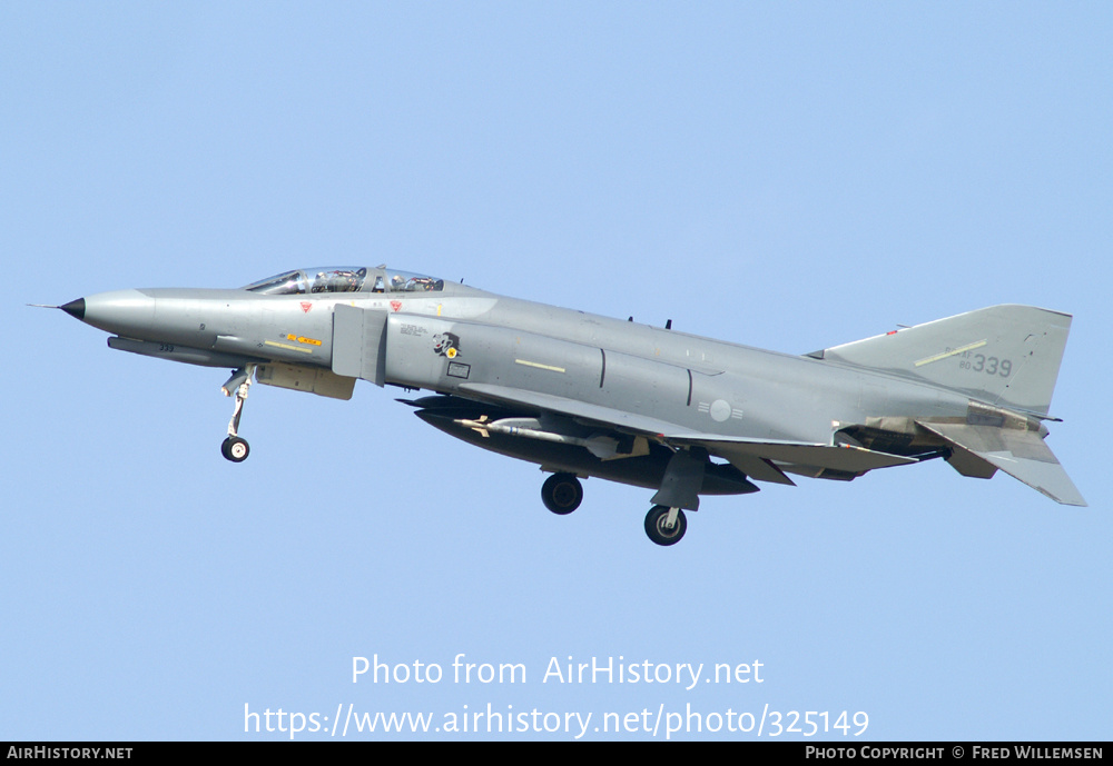 Aircraft Photo of 80-339 | McDonnell Douglas F-4E Phantom II | South Korea - Air Force | AirHistory.net #325149