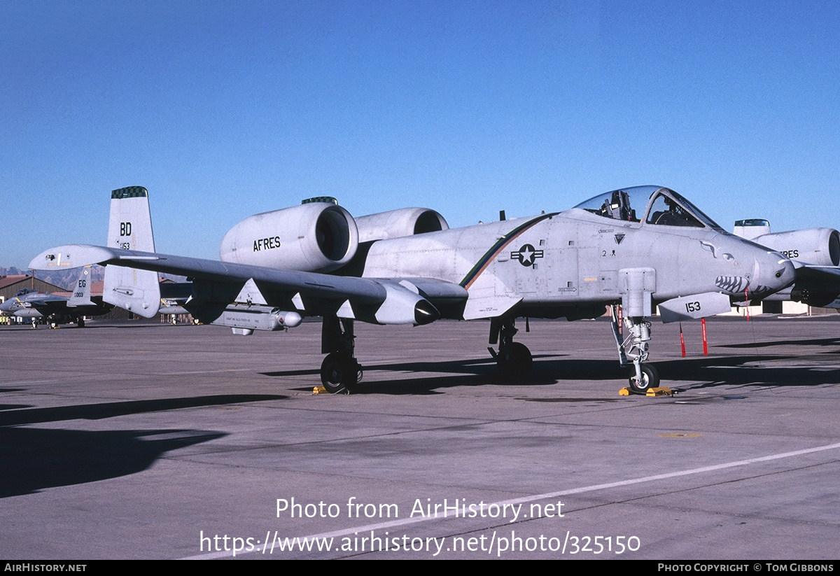 Aircraft Photo of 79-0153 | Fairchild A-10A Thunderbolt II | USA - Air Force | AirHistory.net #325150