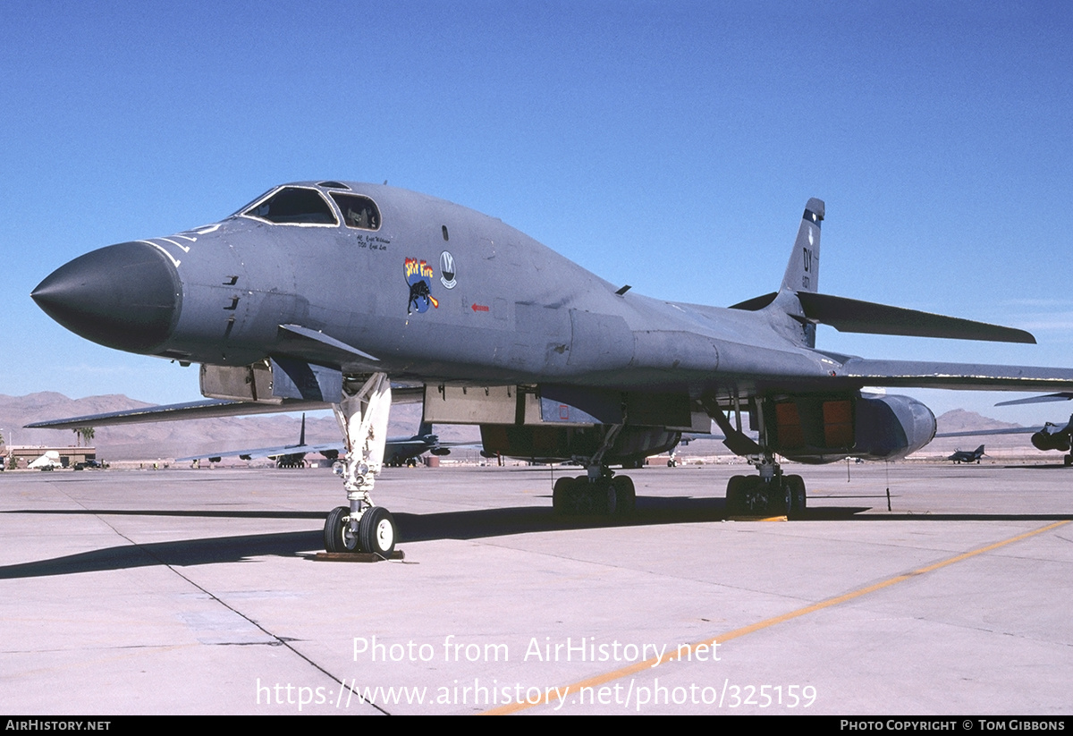 Aircraft Photo of 83-0071 | Rockwell B-1B Lancer | USA - Air Force | AirHistory.net #325159