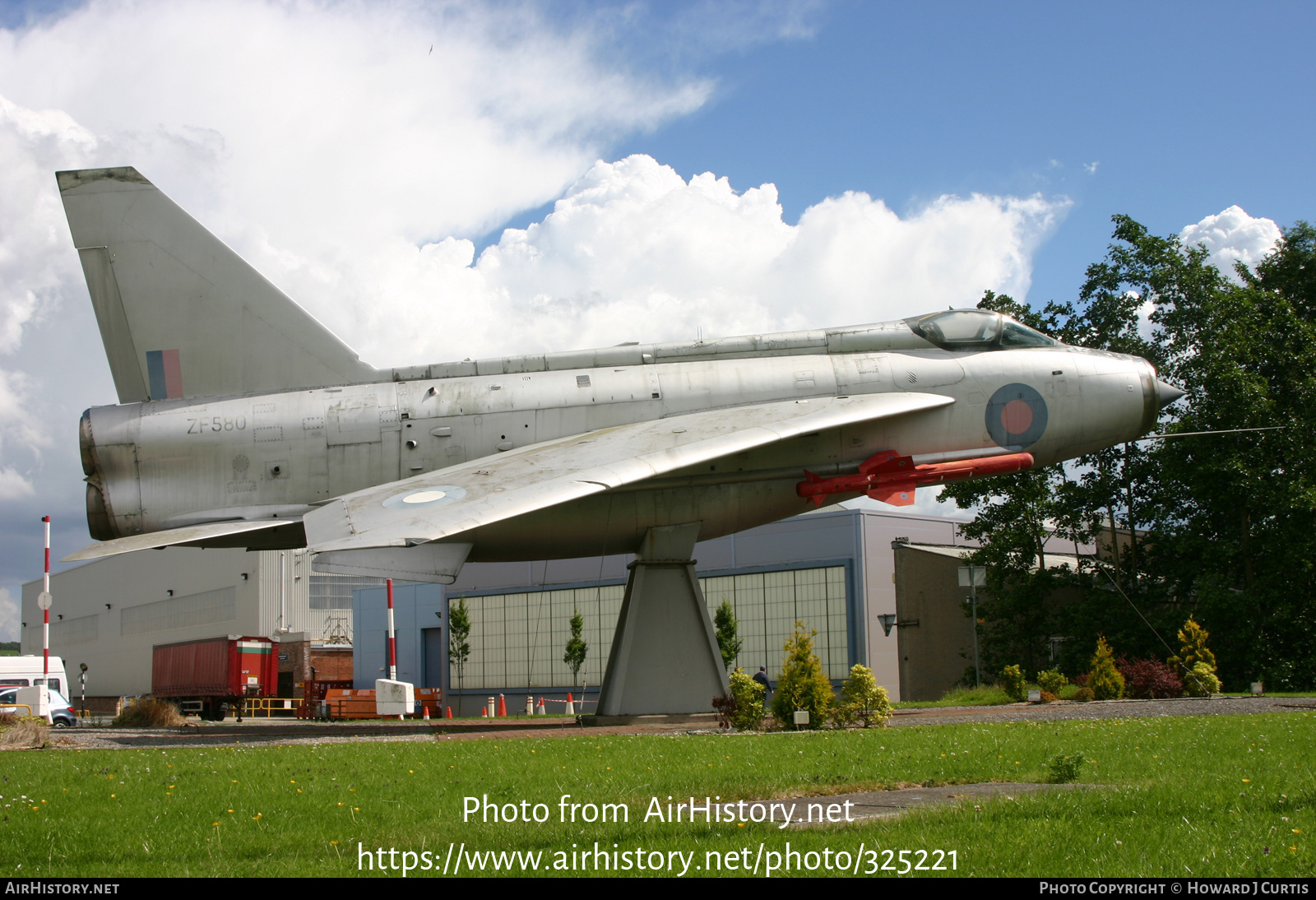 Aircraft Photo of ZF580 | English Electric Lightning F53 | UK - Air Force | AirHistory.net #325221