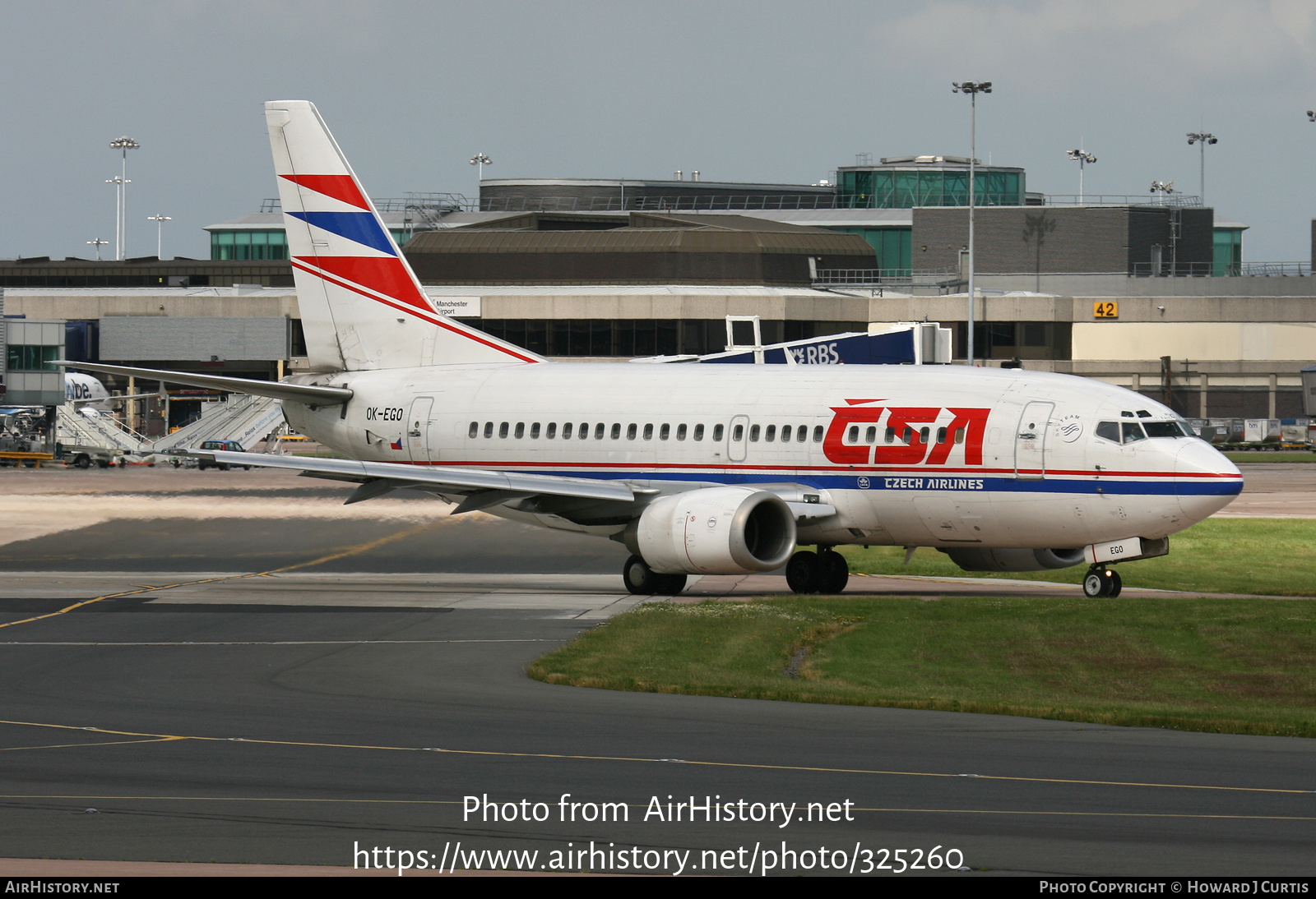 Aircraft Photo of OK-EGO | Boeing 737-55S | ČSA - Czech Airlines | AirHistory.net #325260