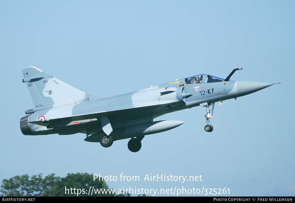 Aircraft Photo of 109 | Dassault Mirage 2000C | France - Air Force | AirHistory.net #325261