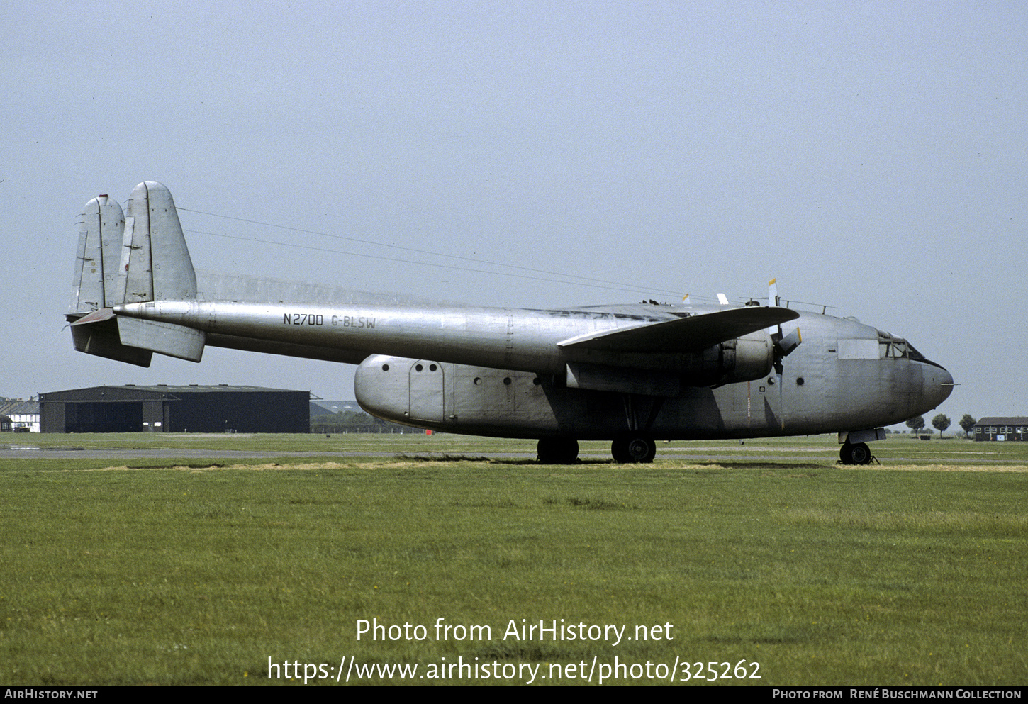 Aircraft Photo of N2700 / G-BLSW | Fairchild C-119G Flying Boxcar | AirHistory.net #325262