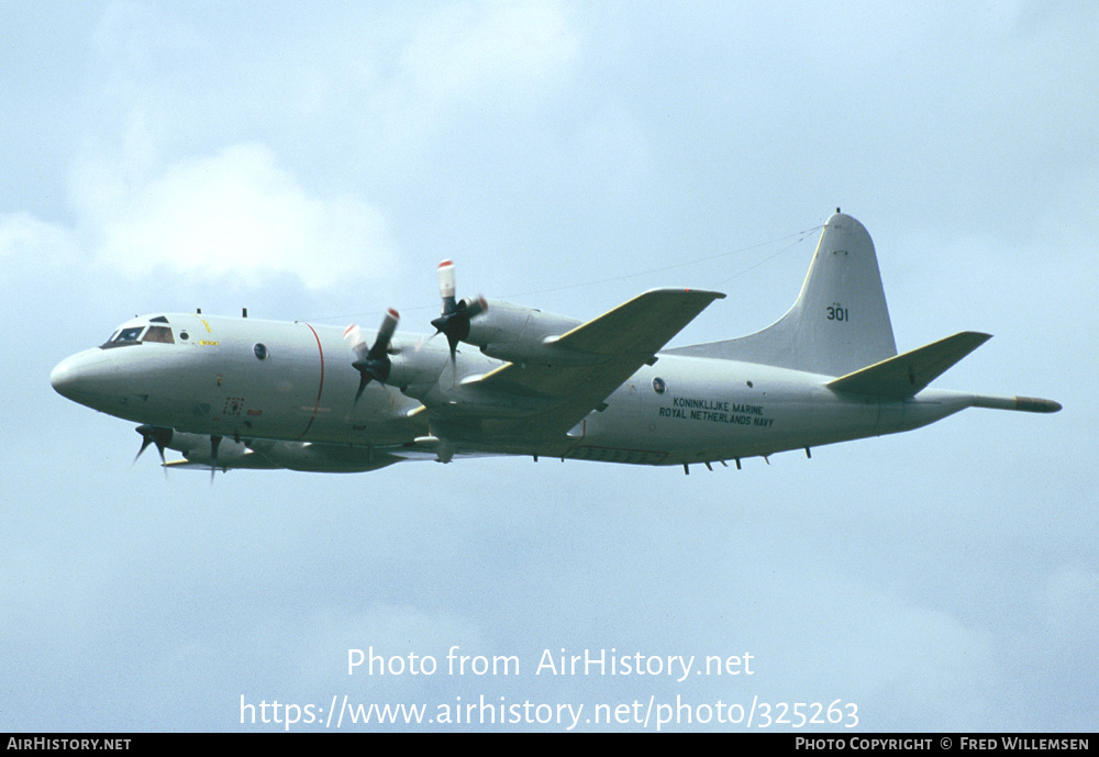 Aircraft Photo of 301 | Lockheed P-3C Orion | Netherlands - Navy | AirHistory.net #325263