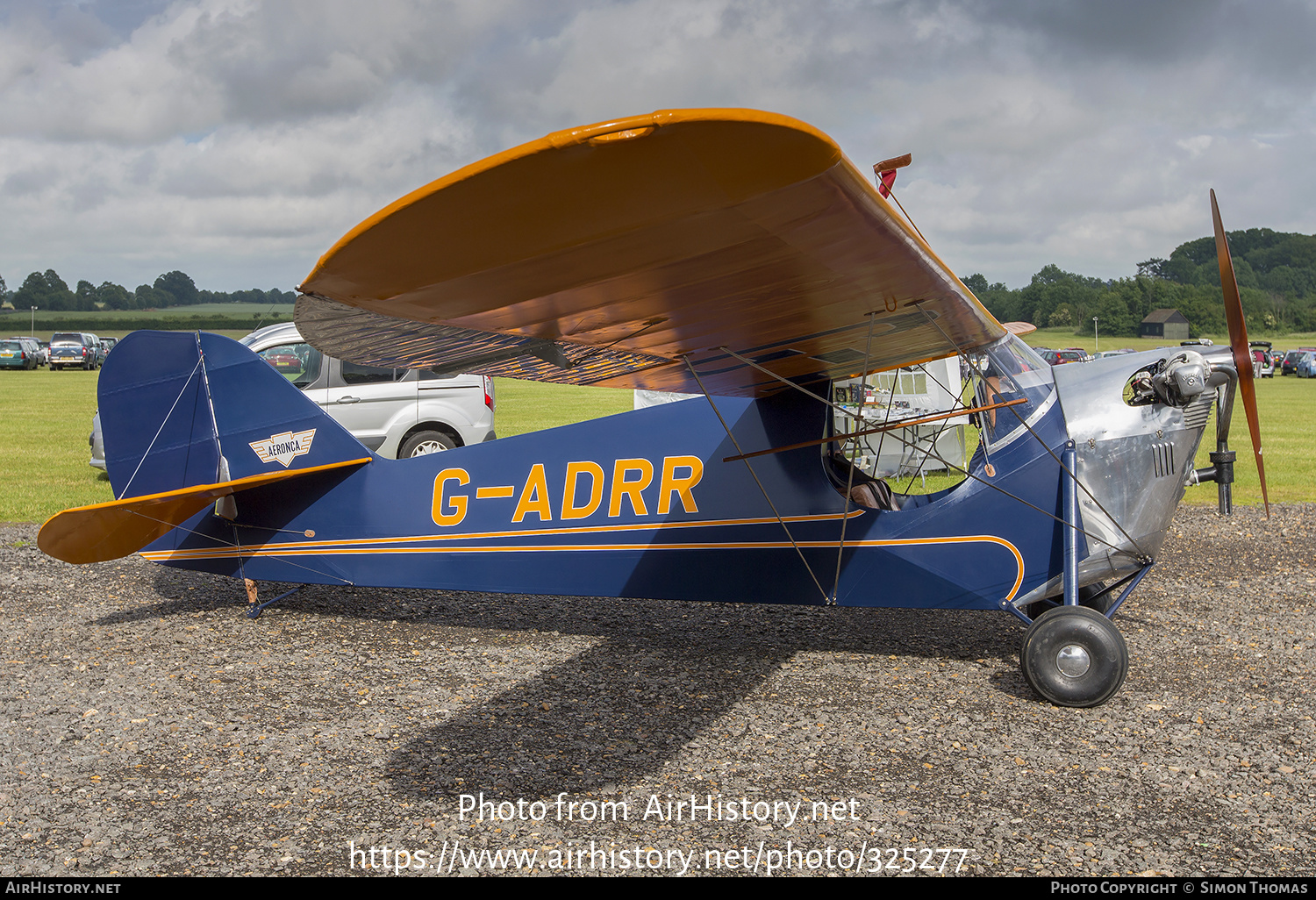 Aircraft Photo of G-ADRR | Aeronca C-3 Collegian | AirHistory.net #325277