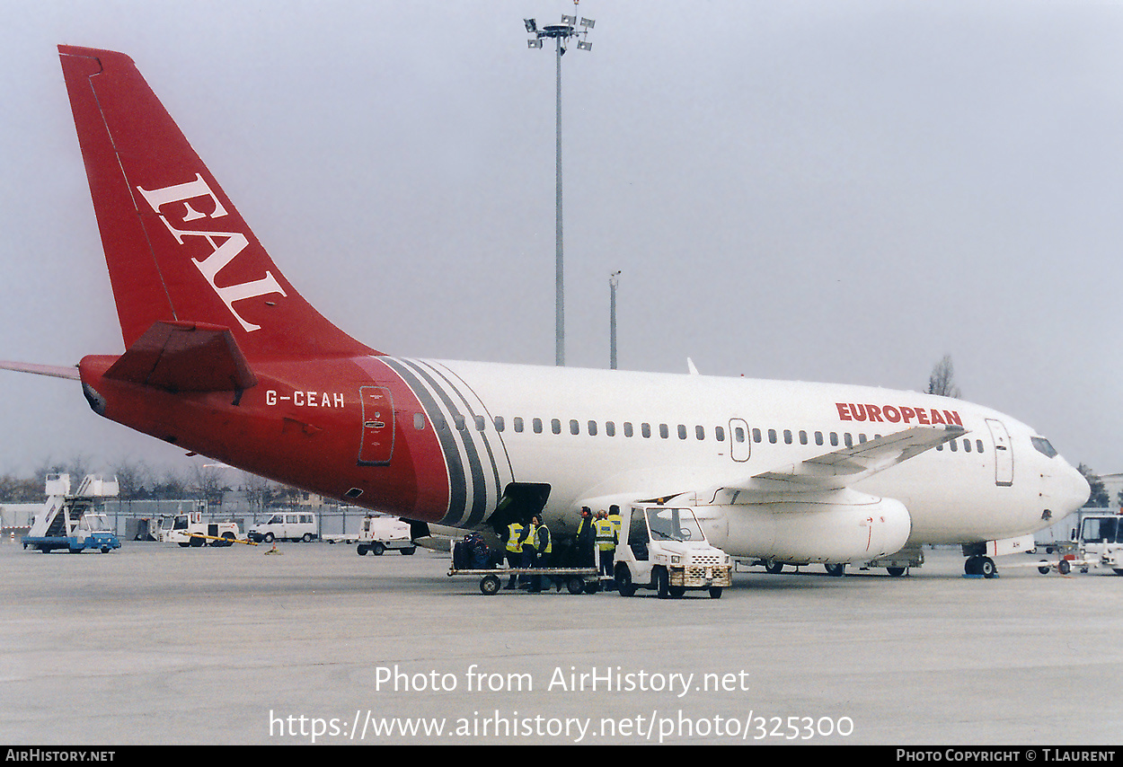 Aircraft Photo of G-CEAH | Boeing 737-229/Adv | European Aircharter - EAL/EAC | AirHistory.net #325300