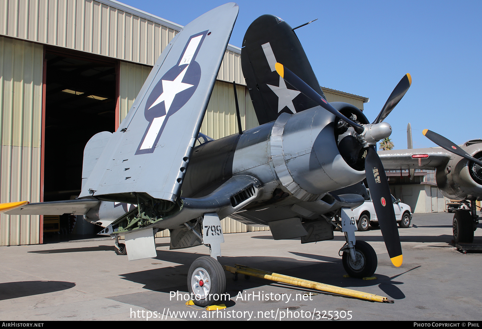 Aircraft Photo of N83782 / NX83782 | Vought F4U-1A Corsair | USA - Navy | AirHistory.net #325305