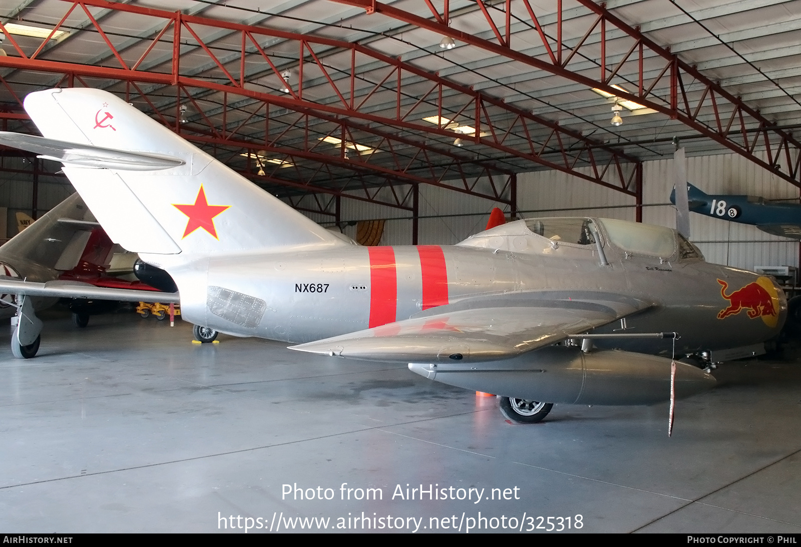 Aircraft Photo of N687 / NX687 | PZL-Mielec Lim-2 (MiG-15) | AirHistory.net #325318