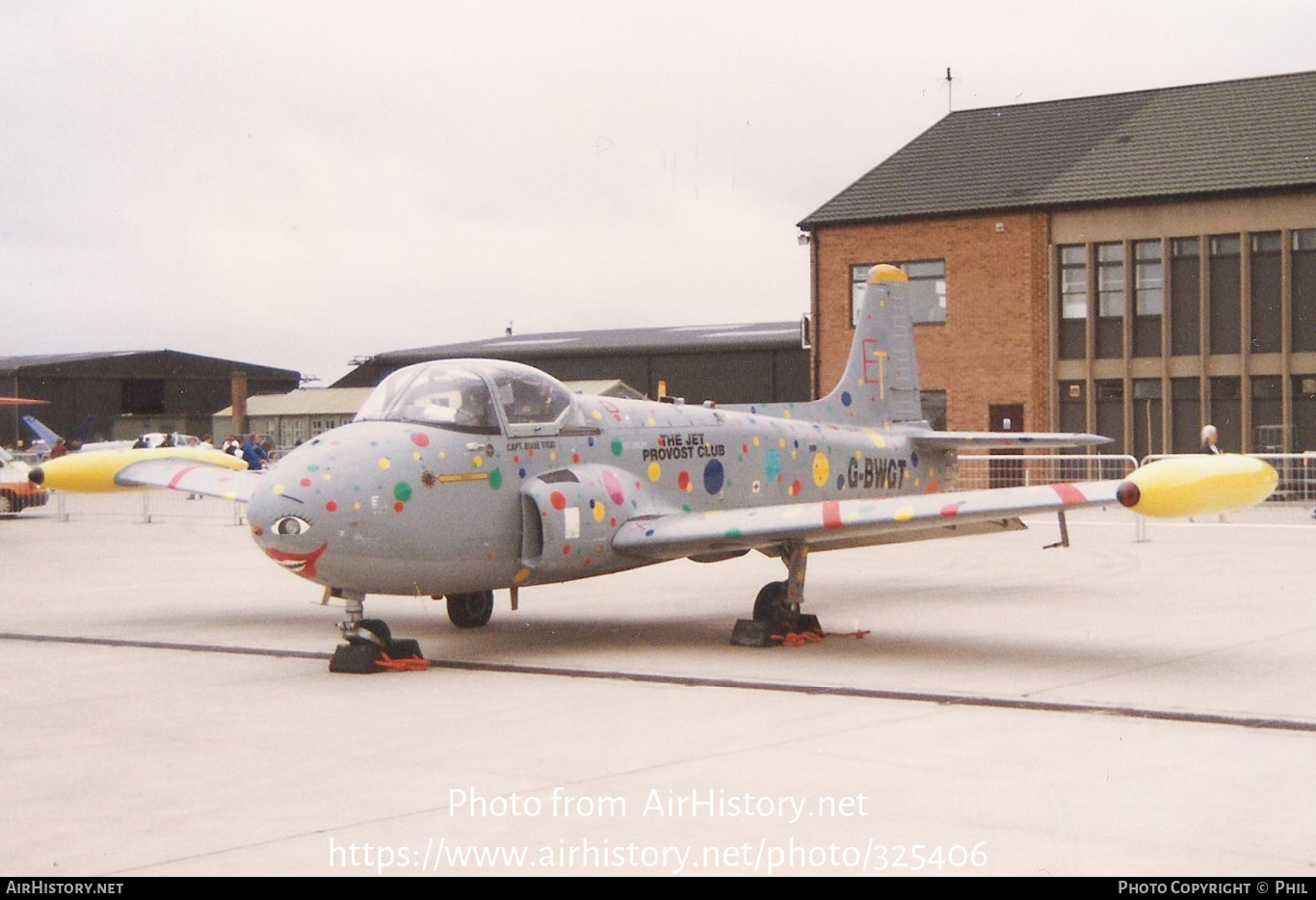 Aircraft Photo of G-BWGT | BAC 84 Jet Provost T4 | Jet Provost Club | AirHistory.net #325406