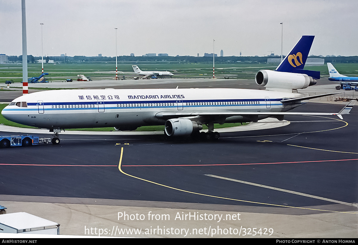 Aircraft Photo of B-151 | McDonnell Douglas MD-11 | Mandarin Airlines | AirHistory.net #325429