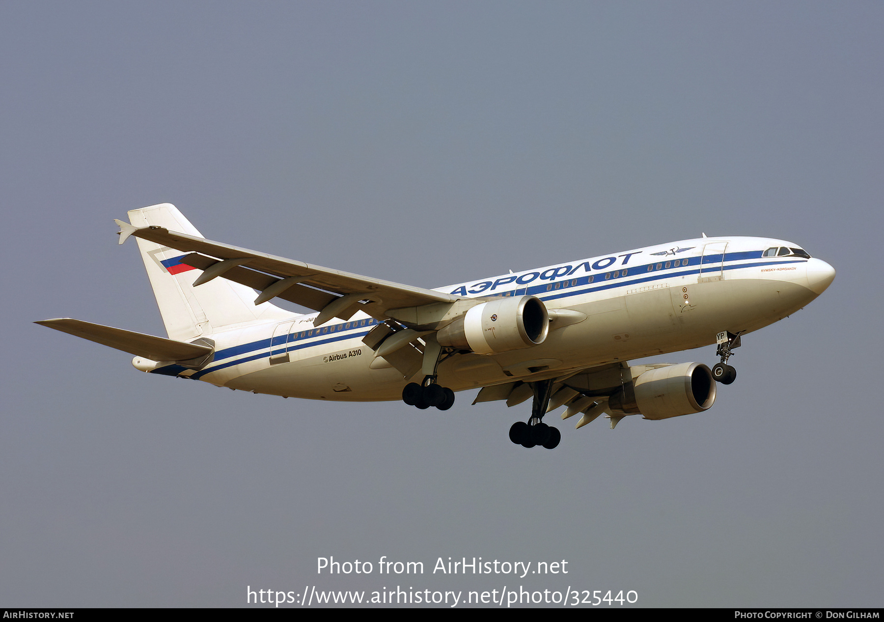 Aircraft Photo of F-OGYP | Airbus A310-324/ET | Aeroflot | AirHistory.net #325440