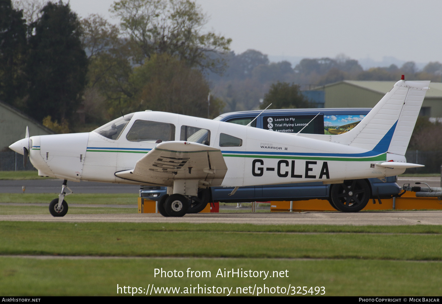 Aircraft Photo of G-CLEA | Piper PA-28-161 Warrior II | AirHistory.net #325493