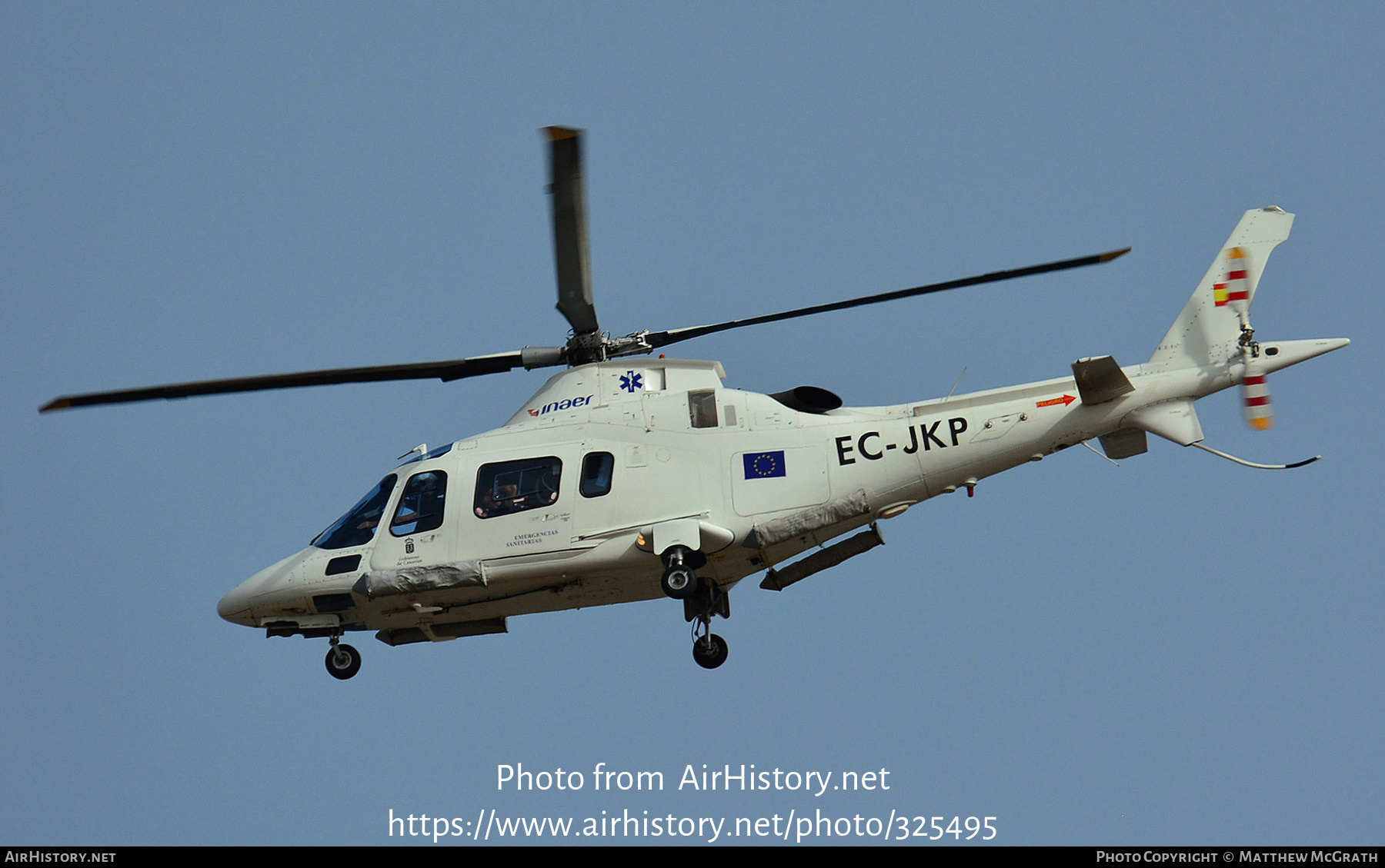 Aircraft Photo of EC-JKP | Agusta A-109E Power | Inaer | AirHistory.net #325495