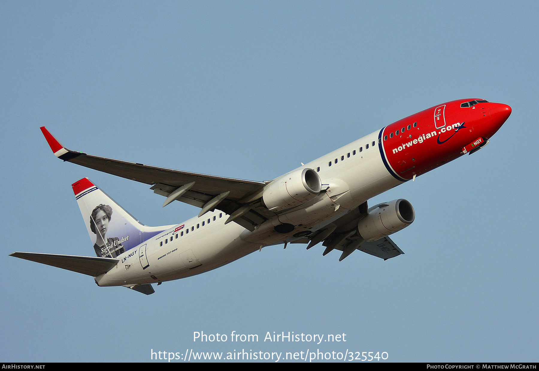 Aircraft Photo of LN-NGY | Boeing 737-8JP | Norwegian | AirHistory.net #325540