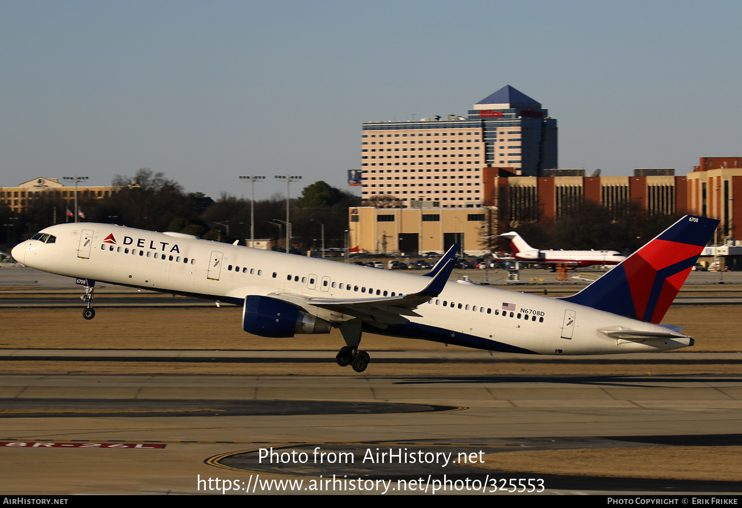 Aircraft Photo of N6708D | Boeing 757-232 | Delta Air Lines | AirHistory.net #325553