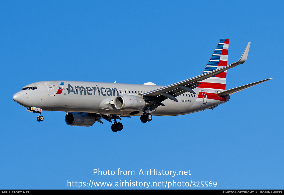 Aircraft Photo of N908NN | Boeing 737-823 | American Airlines | AirHistory.net #325569