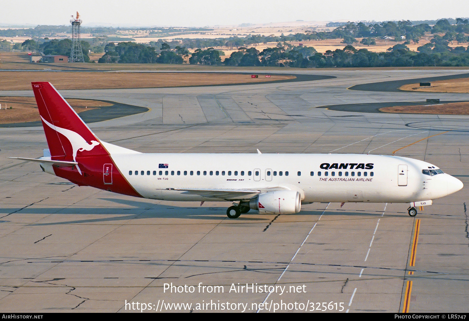 Aircraft Photo of VH-TJO | Boeing 737-476 | Qantas | AirHistory.net #325615