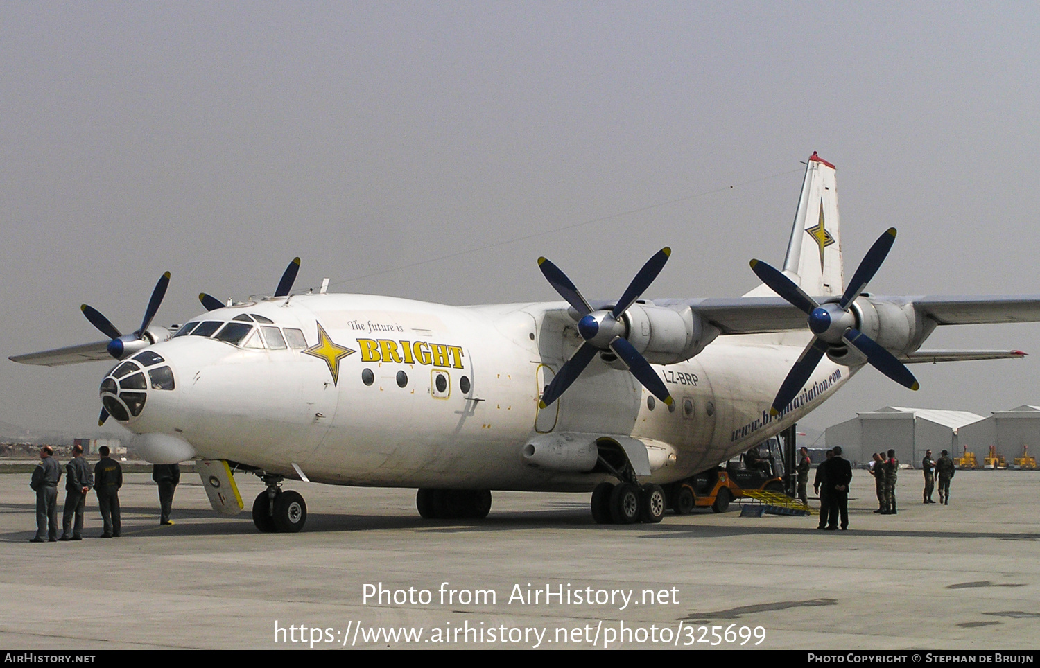 Aircraft Photo of LZ-BRP | Antonov An-12B | Bright Aviation | AirHistory.net #325699