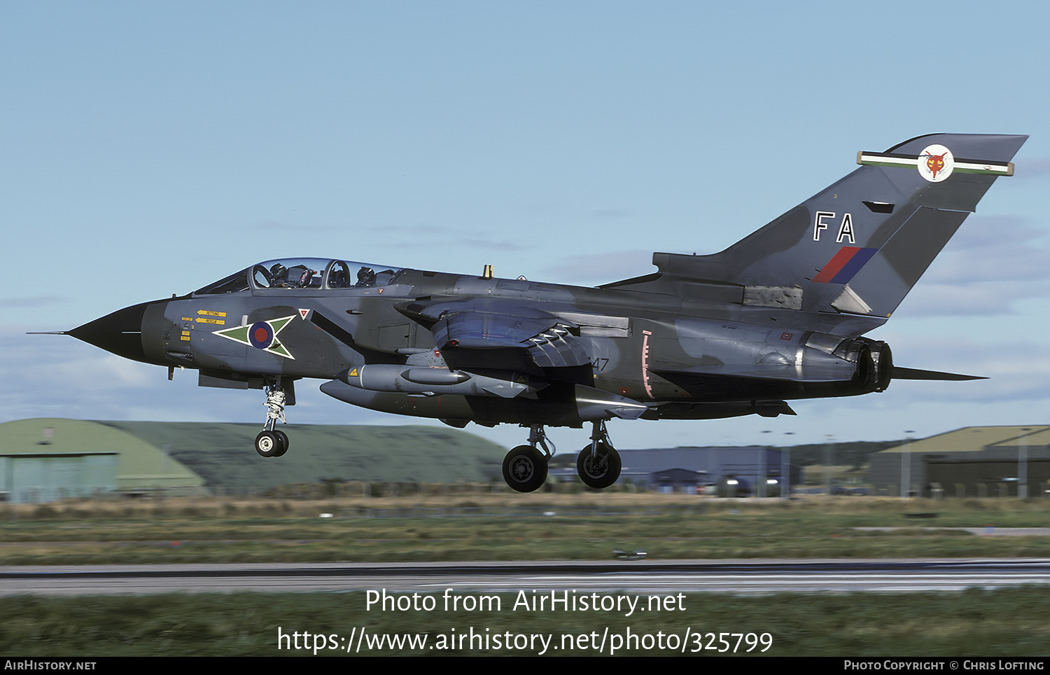 Aircraft Photo of ZA447 | Panavia Tornado GR1B | UK - Air Force | AirHistory.net #325799