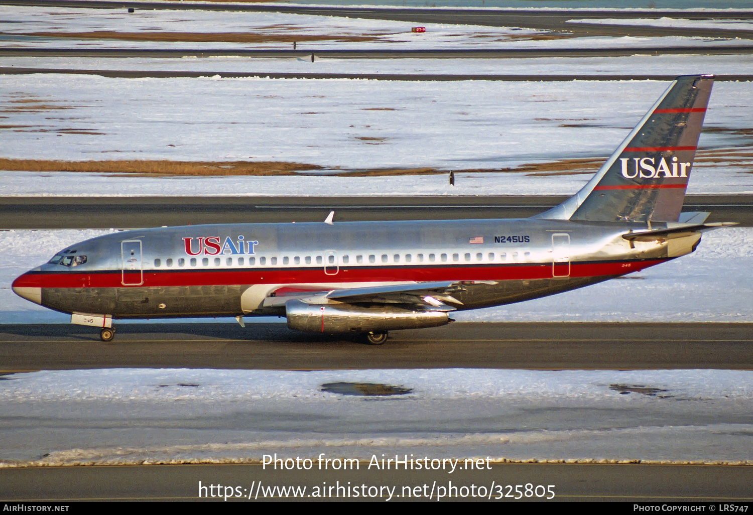 Aircraft Photo of N245US | Boeing 737-201/Adv | USAir | AirHistory.net #325805