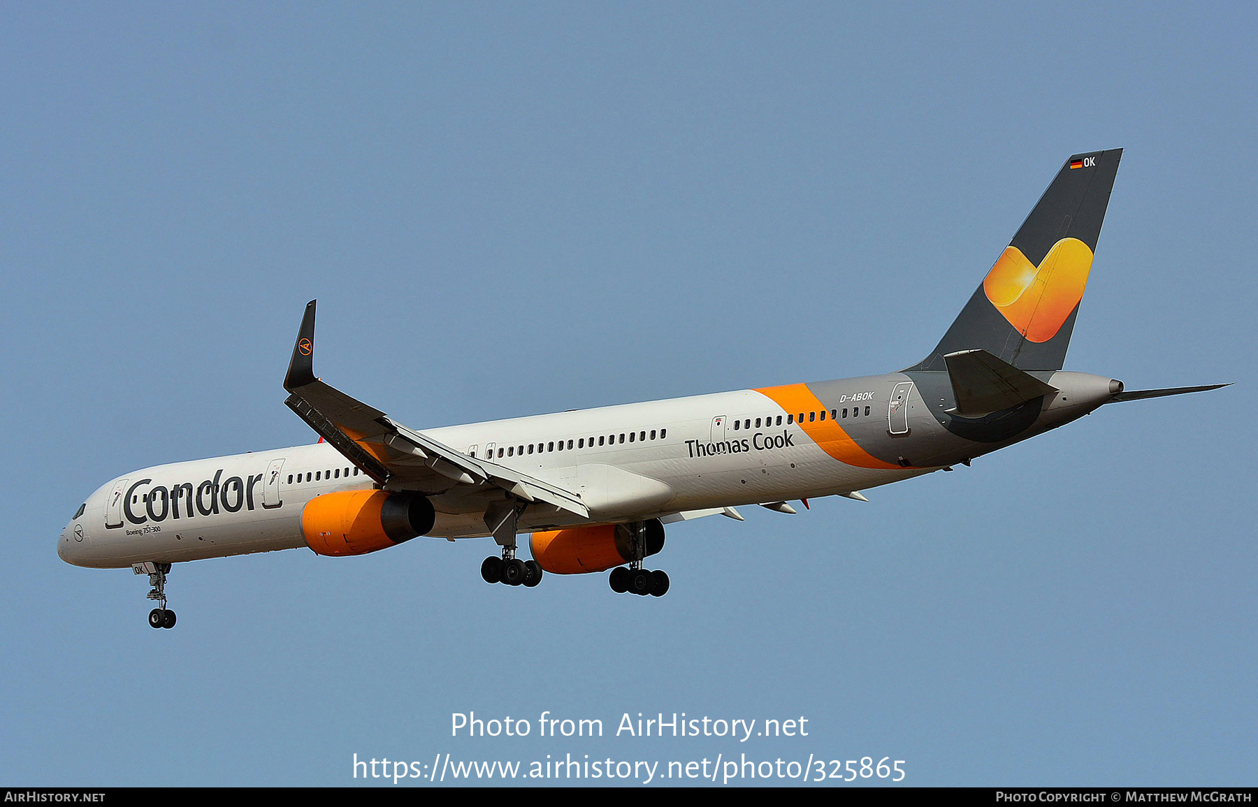 Aircraft Photo of D-ABOK | Boeing 757-330 | Condor Flugdienst | AirHistory.net #325865