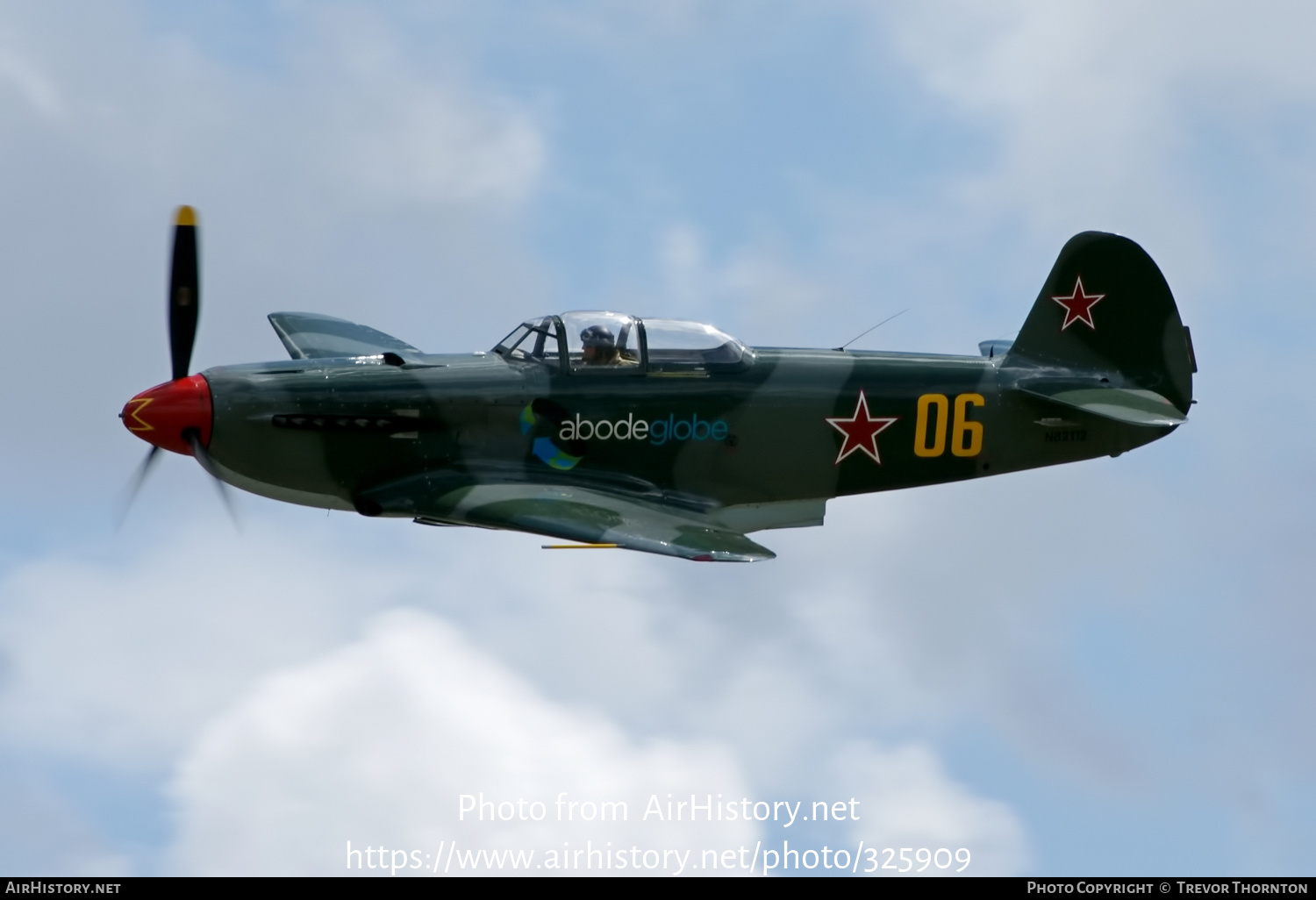 Aircraft Photo of N82112 / 06 yellow | Yakovlev Yak-9UM | Soviet Union - Air Force | AirHistory.net #325909