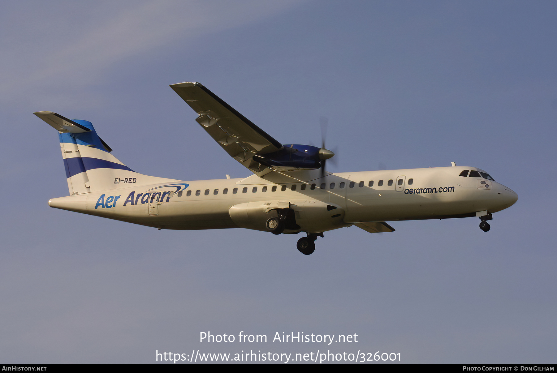 Aircraft Photo of EI-RED | ATR ATR-72-202 | Aer Arann | AirHistory.net #326001