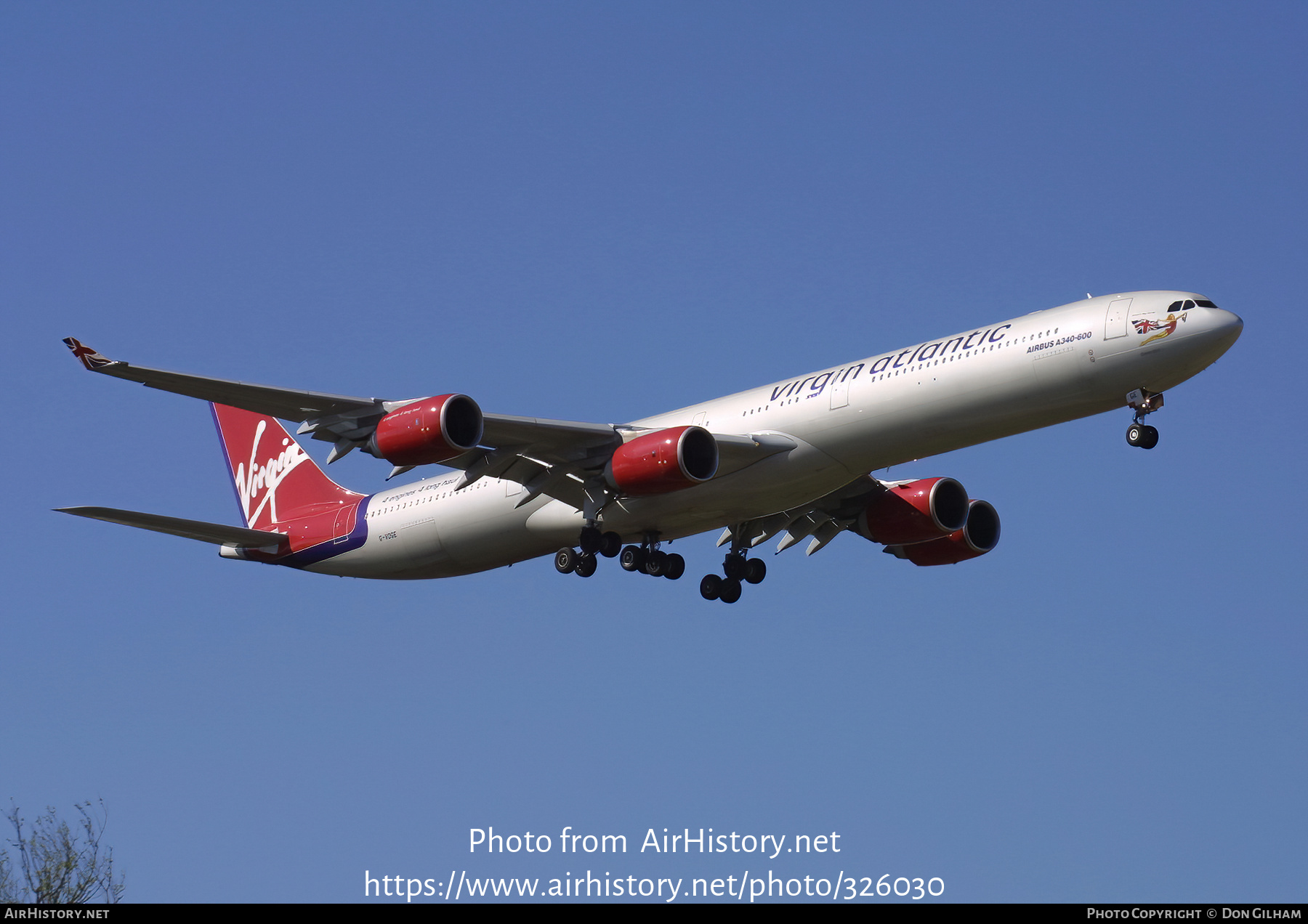 Aircraft Photo of G-VOGE | Airbus A340-642 | Virgin Atlantic Airways | AirHistory.net #326030